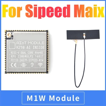 1 Комплект Для модуля Sipeed Maix M1W AI + Плата Разработки LOT + Антенна K210 Встроенный FPU KPU FFT Wifi Глубокого обучения