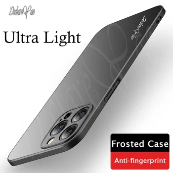 13 Мини-Чехол DECLAREYAO Luxury Ultra Slim Frosted Cover Для Apple iPhone 12 11 Pro Xs X XR Max SE 6 7 8 Чехол Матовый Жесткий Чехол Для ПК