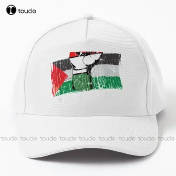 Свободная Палестина Флаг Палестины Я люблю Палестину Бейсболка Собачьи Шапки Уличный Скейтборд Мультфильм Харадзюку Подарок на Заказ Джинсовый цвет