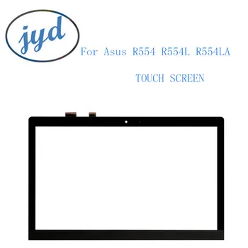 Для Asus R554 R554L R554LA Сенсорный экран 15,6-дюймовый Дигитайзер Панель Замена стеклянного датчика