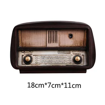 Барный Ретро-декор в старом стиле, поделки, винтажные Радио-украшения W3092