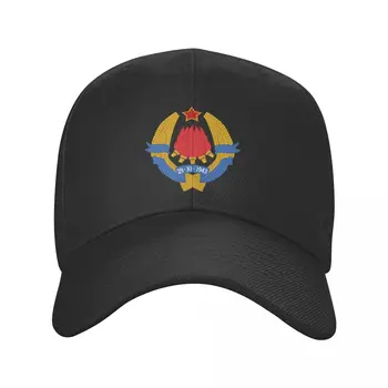 Модная бейсболка с эмблемой Югославии для мужчин и женщин, регулируемая на заказ унисекс, шляпа папы с социалистической звездой, уличные бейсболки Snapback