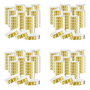 2000 Шт VIP-браслетов Легкие Браслеты для мероприятий Персонализированные браслеты для вечеринок Цветная Водонепроницаемая повязка