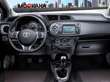 Для Toyota Yaris 2013 2014-2017 Автомобильный Мультимедийный Плеер Android IPS Экран Аудио Радио Стерео Авторадио GPS Навигация Головное устройство