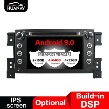 DSP Android 9,0 CD DVD-плеер GPS-Навигация для Suzuki Grand Vitara2005 ~ 2012 авторадио Головное устройство рекордер мультимедийный плеер