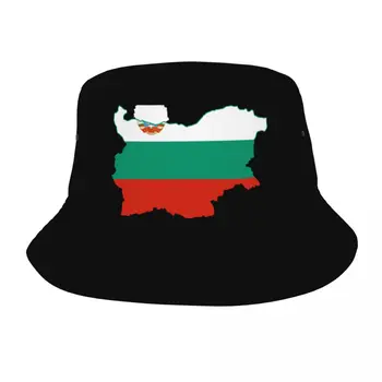 2023 Новая рыбацкая шляпа Унисекс, модная кепка-боб, флаг, Карта Болгарии, хип-хоп Gorros, Панама, Ветрозащитная уличная панама-ведро