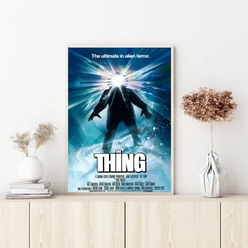 The Thing, обложка фильма, печать плакатов, художественная картина на холсте, настенные панно, домашний декор в гостиной (без рамки)