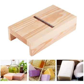 Практично для острого мыла Деревянная коробка для мыла Строгальный станок Триммер Фаска для креативных свечей Форма для нарезки хлеба