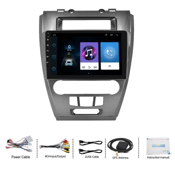 Android 12 Беспроводной CarPlay 2 + 32G Автомобильный радиоприемник Стерео GPS для Ford Fusion 2010-2012 Автонавигация Мультимедийные плееры Навигатор