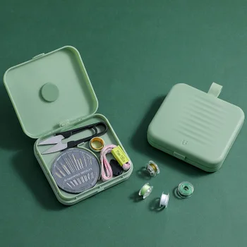 Набор магнитных всасывающих игл и ниток для домашнего использования, сумка для хранения игл и ниток, инструмент для шитья иглами и нитками