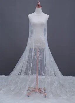 1 ярд белой прозрачной сетчатой кружевной ткани для пэчворка, вышитого свадебного платья, аксессуары для одежды