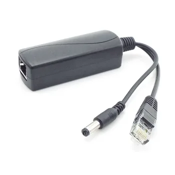 Адаптер питания AAA Poe от 48 В до 12 В Разъем-разветвитель POE, Инжекторный переключатель для IP-камеры, Кабель Wi-Fi, настенная вилка D6