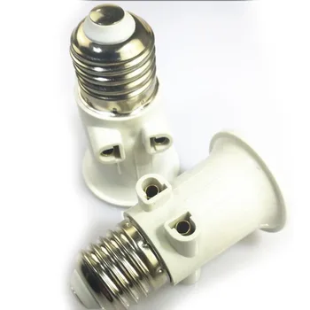 AC 110v 240V 4A E27 power LED Лампа, основание лампы, переходник от розетки к штекеру EU, Осветительный держатель, разъем для преобразования винта, штекер p1