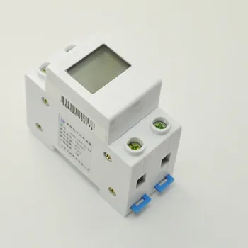 Однофазный бытовой цифровой дисплей рельсового типа, индикатор питания, модуль учета электроэнергии, индикатор переменного тока