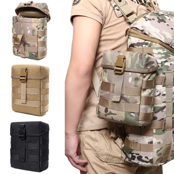 Новая военная сумка через плечо, сумка для хранения тактического бинокулярного телескопа Molle, сумка для выживания, сумка для бутылки с водой для походов на открытом воздухе