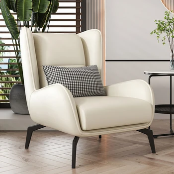 Одноместный стул современного дизайна для гостиной Белый Роскошный Держатель Модный Свадебный стул Пуф Для чтения Эргономичная Мебель Sillas для гостиной