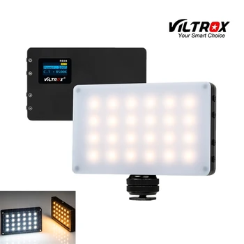 Viltrox RB08 Mini Selfie Light LED Video Light Портативный телефон Light Fill Light Panel 2500 K ~ 8500K для студии съемки камеры