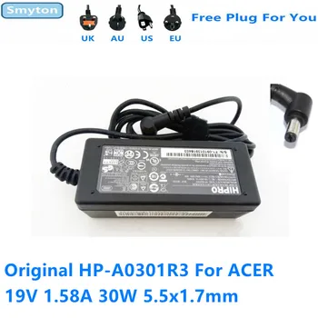 Оригинальный HP-A0301R3 19V 1.58A 30W 5.5x1.7mm HIPRO Адаптер Переменного Тока Зарядное Устройство Для Ноутбука ACER Блок Питания