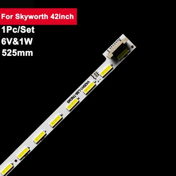 1шт 6 В ТВ Подсветка Светодиодной ленты для Skyworth 42 дюйма TX-L42E6B TX-L42E6E TX-L42EM6B TX-L42EM6E TX-L42E6BK D42A571U UD42C6080iD