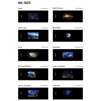 Полный набор прозрачных пленок Godox AK-S для вспышки камеры Godox AK-R21, упаковка 60 шт.