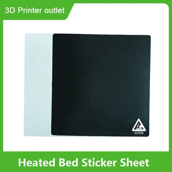 Tronxy Heated Bed Sticker Sheet Build Surface Высокая Термостойкость 255x255 мм/330*330 мм для Очага 3D-принтера