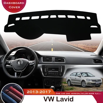 Для Volkswagen VW Lavid 2013-2017 Автомобильный Коврик Для Приборной панели Коврик Ковер Анти-УФ Противоскользящий Автомобильный Чехол Кожаный Защитный