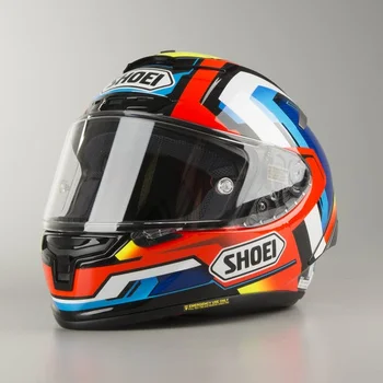 Шлем X14 X-Четырнадцать Маркес Бринк Красно-бело-синий шлем полнолицевой гоночный мотоциклетный шлем