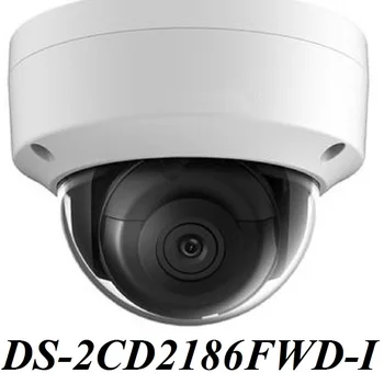 Без сигнализации/аудио Eng-Версия DS-2CD2186FWD-I H.265 8-Мегапиксельная IP-веб-купольная POE-камера Сетевая купольная камера с широким динамическим диапазоном 120 дБ