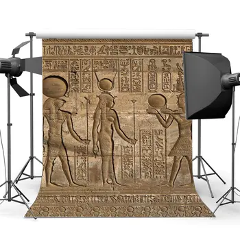 Потрепанный Египетский Фон Древнеегипетские Фрески, Фоны Для Фотографий, Фон для Древнего Фараона и Иероглифы