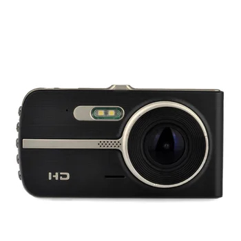 170-Градусный видеорегистратор с двойным объективом FHD 1080P, видеорегистратор, циклическая запись автомобиля, Черный ящик