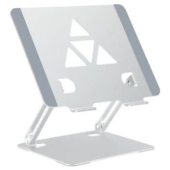 Регулируемая Подставка для Ноутбука на Столе MacBook Air Mac Book Pro 2022 Dell HP 11 13 14 15,6 16 iPad Mini Алюминиевый Стол для Ноутбука-Планшета
