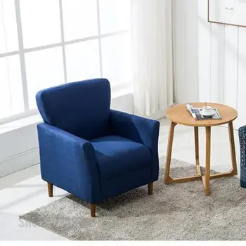 Ткань дивана для одного человека Скандинавский диван для гостиной американский тигр кресло ретро диван компьютерное кресло кофейня диван кресло