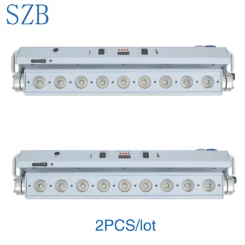 2 ШТ SZB 9X15 Вт 5 в 1 RGBWA Беспроводной DMX светильник для бара с батарейным питанием /SZB-WBBL0915