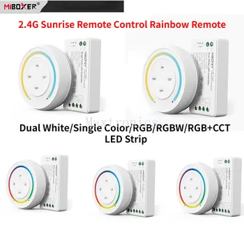 Miboxer DC12-24V FUT035/36/37 2.4 Пульт дистанционного управления G Sunrise Rainbow Remote для двухцветной светодиодной ленты белого/одноцветного/RGB/RGBW/RGB + CCT