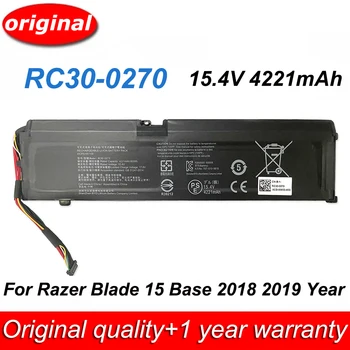 Новый Аккумулятор для ноутбука RC30-0270 RC30-0328 15,4 V 65Wh Для Razer Blade 15 BASE 2018 2019 2020 2021 Год RZ09-02705 RZ09-02705E76-R3U1