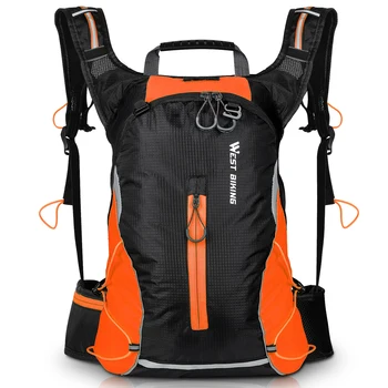 WEST BIKING 16L Велосипедный рюкзак, сумка для горного велосипеда, рюкзак для велоспорта на открытом воздухе, Легкая дорожная сумка для отдыха, снаряжение для езды на велосипеде