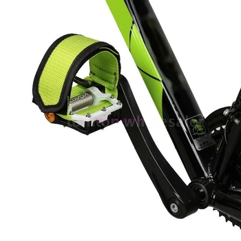 DHL 200 шт. Фиксирующий чехол для велосипеда, нейлоновые ремни для педалей велосипеда, зажим для пальцев ног, ремень, клейкая лента для педалей велосипеда, фиксированная передача