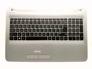 Новая британская Серая клавиатура с подставкой для рук для HP 15-AC/15-AF/15-AY/15-BA