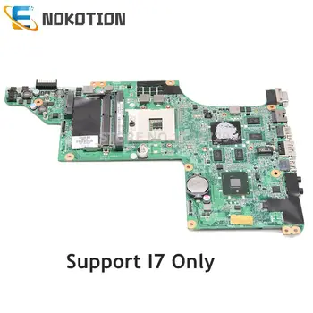 NOKOTION 630278-001 592816-001 615278-001 для HP DV6-3000 Материнская плата ноутбука DA0LX6MB6H1 HD5650 1 ГБ поддерживает Только I7