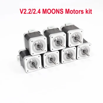 Blurolls Moons NEMA17 комплект шаговых двигателей MS17HD6P4200 1,8 градусов 7 шт. для 3D-принтера V2.4/2.2