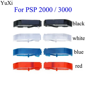 Замена кнопки запуска YuXi L R для PSP2000 PSP3000 Левая Правая кнопка LR для PSP 2000 3000Red/Черный/ Синий/Белый цвет