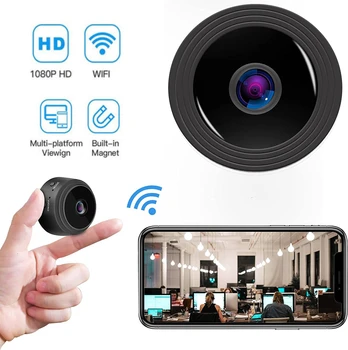 Мини-камера A9 с разрешением 1080P Беспроводной Wi-Fi, мини-IP-камера видеонаблюдения в помещении и на улице, камера безопасности с дистанционным управлением, Ночная мобильная камера