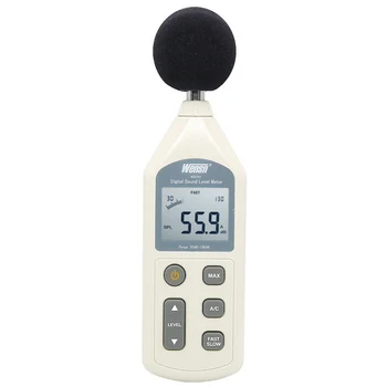 WS1361C WS1361 30-130 дБ ЖК-Цифровой Измеритель Уровня звука Прибор Для измерения Шума Регистратор Мониторинга Децибел Тестер